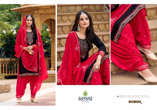 Patiyala House Vol 100 By Kessi Jam Silk Punjabi Dress Material Wholesale Shop In Surat
